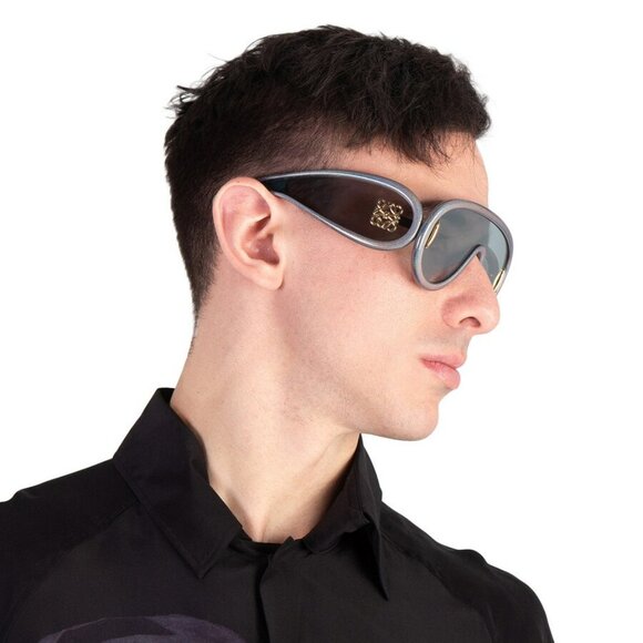 Loewe X PAULA'S IBIZA LW40108I Sunglasses – Metallic Grey | Model LW40108I 05X - Picture 9 of 13